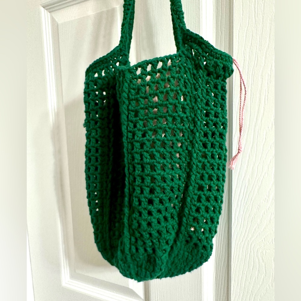 New / Crochet cotton bag